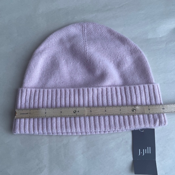 NWT J. Jill Pink Rosewater Cuffed Cashmere Women